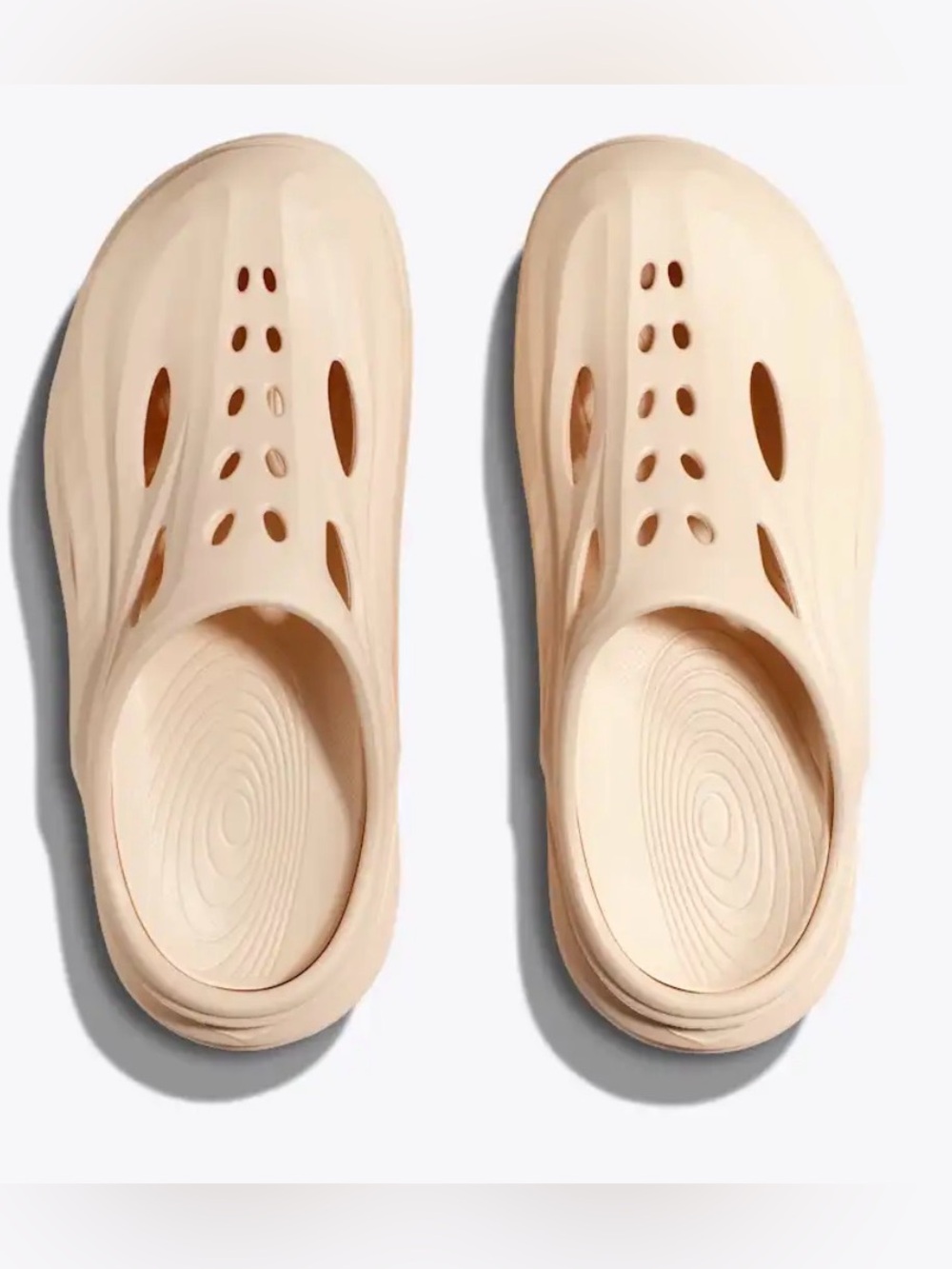 HOKA Ora Recovery Mule Vanilla – Brand New